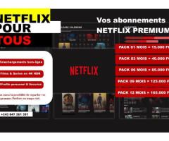Abonnement netflix