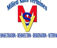 Services de lutte contre les insectes, les microbes, germes pathogènes et nettoyage.